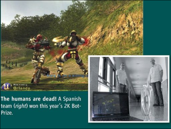 BotPrize 2010 winners. Science Magazine